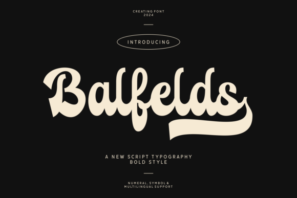 Balfelds: A Vintage Script Font That Anchors Editorial Warmth