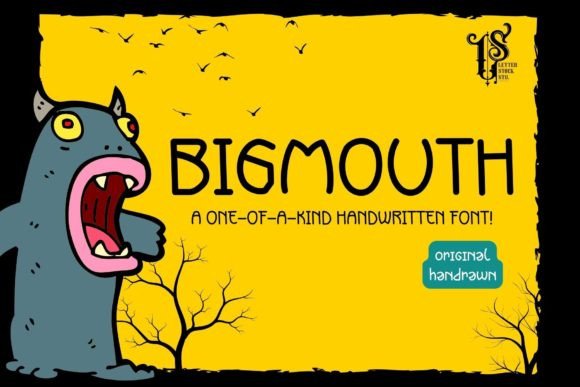 Bigmouth: A Retro 50s Script Font for Distinctive Web Design