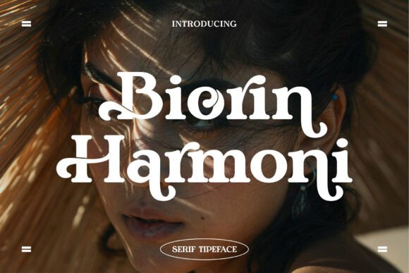 Biorin Harmoni: A Bold Serif Font for Campaign Headlines That Stop Scrollers