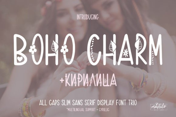 Boho Charm: A Decorative Font That Builds Brand Trust