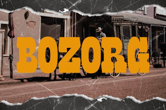 Bozorg: A Bold Slab Serif That Makes Handmade Goods Stand Out