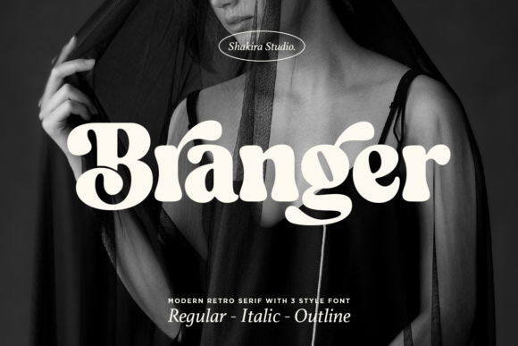 Branger: A Bold Retro Serif Font for Real Branding Work