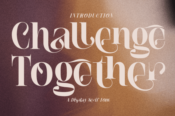 Challenge Together Font: A Retro Serif That Elevates Real Small Business Branding