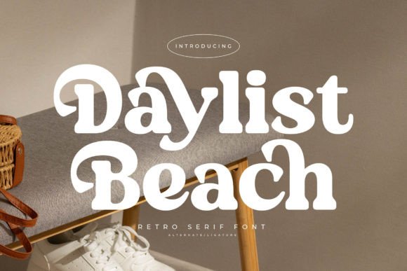 Daylist Beach: A Luxury Serif Font for Timeless Brand Identity