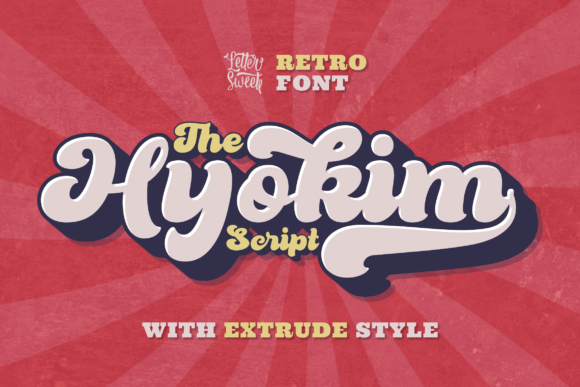 Hyokim: A Retro Script Font That Feels Like a Design Shortcut