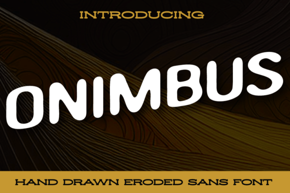 Onimbus: A Sans Serif Font That Feels Like a Story