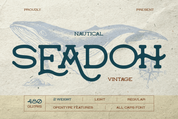 Seadoh: A Bold Serif Font for Editorial Adventure