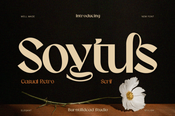 Soytus: A Serif That Speaks With Quiet Authority