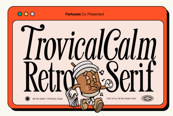 Tropical Calm: A Serif Font That Brings Warmth and Clarity to Your Brand