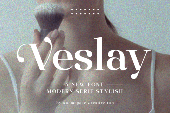 Veslay Serif Font for Handmade Labels & Printables